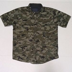 Fatigue short sleeve button up/down